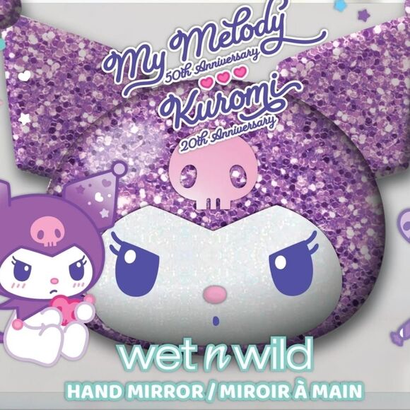Wet-n-Wild My Melody 50th Anniversary Kuromi Hand Mirror - Picture 2 of 8